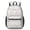 Black-3, variant on 17 Inch Lightweight Backpack,PVC Waterproof Oxford Fabric, Ergonomically Designed, with Large Capacity, Wildflower Garden Aesthetic Floral Print