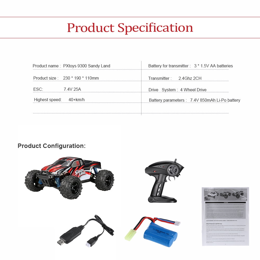 sandy land rc truck