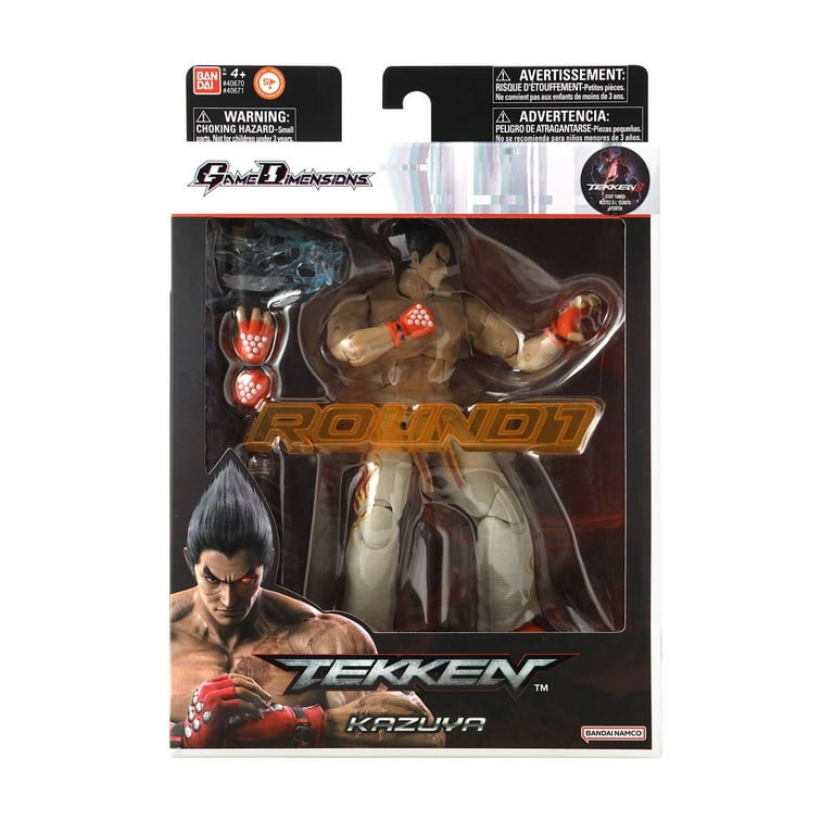  Bandai Tekken 40671 Kazuya Mishima Game Dimensions