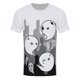 thumbnail image 1 of Grindstore - Camiseta Happy Spooks para Hombre (Blanco, Negro, Gris), 1 of 2