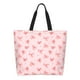 thumbnail image 1 of Balery Pink Bows1 Bolsa Tote Estilo Estético con Cremalleras, Bolsa de Hombro, Bolsa de Compras Grande y Plegable, 1 of 8