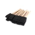 thumbnail image 5 of 15pcs 2.5cm Art Sponge  Wood Handle Paint  Tools for Drawing Painting Graffiti (Black), 5 of 5