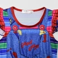 thumbnail image 5 of Disfraz de Halloween para niñas, ropa de muñeca fantasma, Cosplay de Chucky, vestido de princesa para fiesta de carnaval, conjunto de máscara, 5 of 5