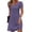 *A-Purple, variant on ClodeEU Women's Simple T Shirt Loose Dress,Cut Out Neckline,Short Sleeve Casual Mini Dress A-Light Blue,Womens Plus S