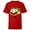 Red, variant on Disney Channel Big City Greens Cricket and Logo - Short Sleeve T-Shirt for Kids -Customized-White