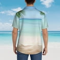thumbnail image 6 of Daiia Starfish in Beach Hawaiian Shirt for Men Gentle Cotton Regular Short Sleeve Casual-Small, 6 of 9