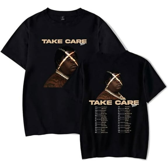 BigXthaPlug Take Care Tour Unisex Crewneck Casual Short Sleeve Fashion Tee