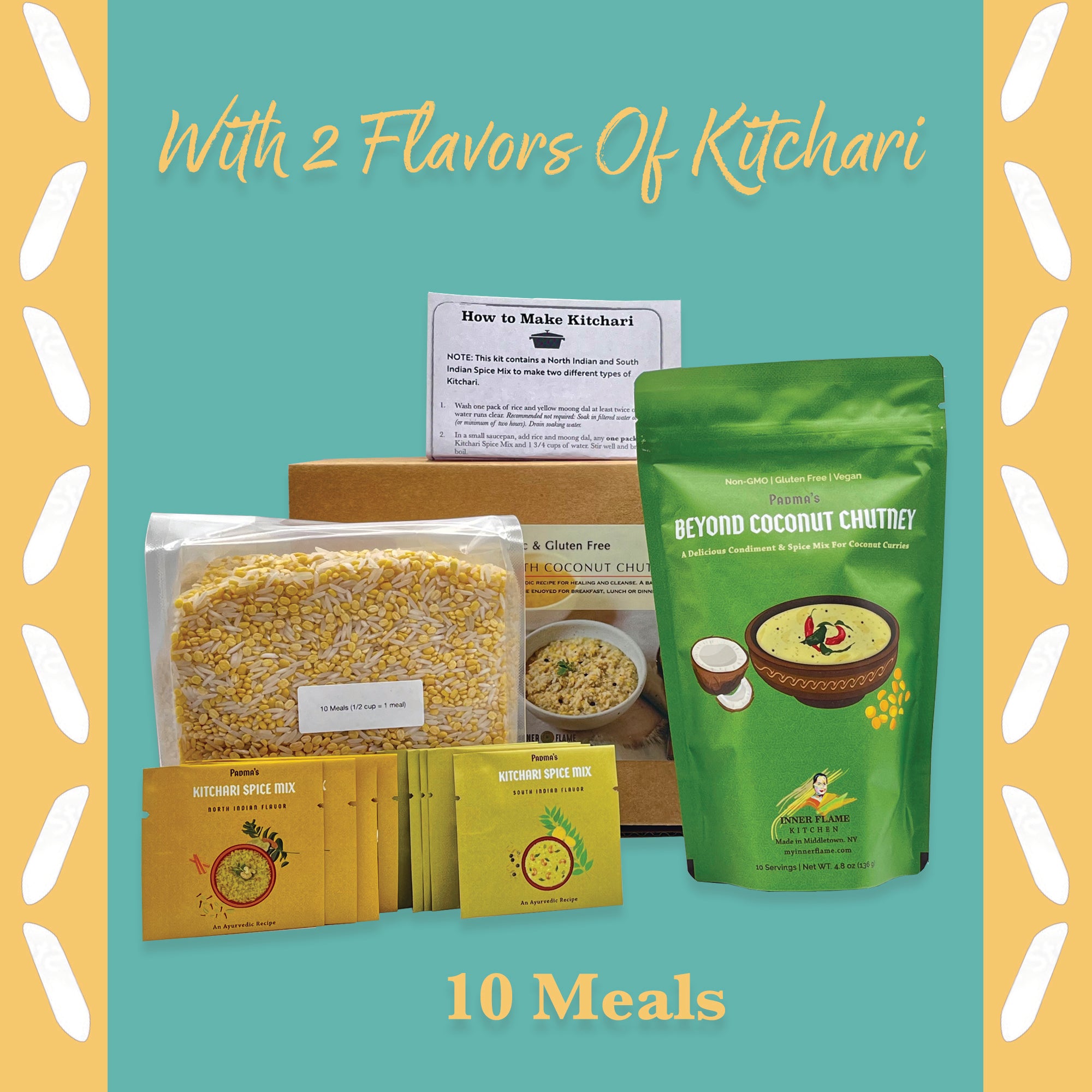Ayurvedic Kitchari Kits