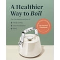 thumbnail image 5 of Caraway 2 Quart Whistling Tea Kettle - Durable Stainless Steel Tea Pot - Fast Boiling, Stovetop Agnostic - Includes Pot Holder - Marigold, 5 of 5