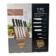thumbnail image 2 of New England Cutlery Magnetic Board 7pc Knife Set with Black Handle, 2 of 3