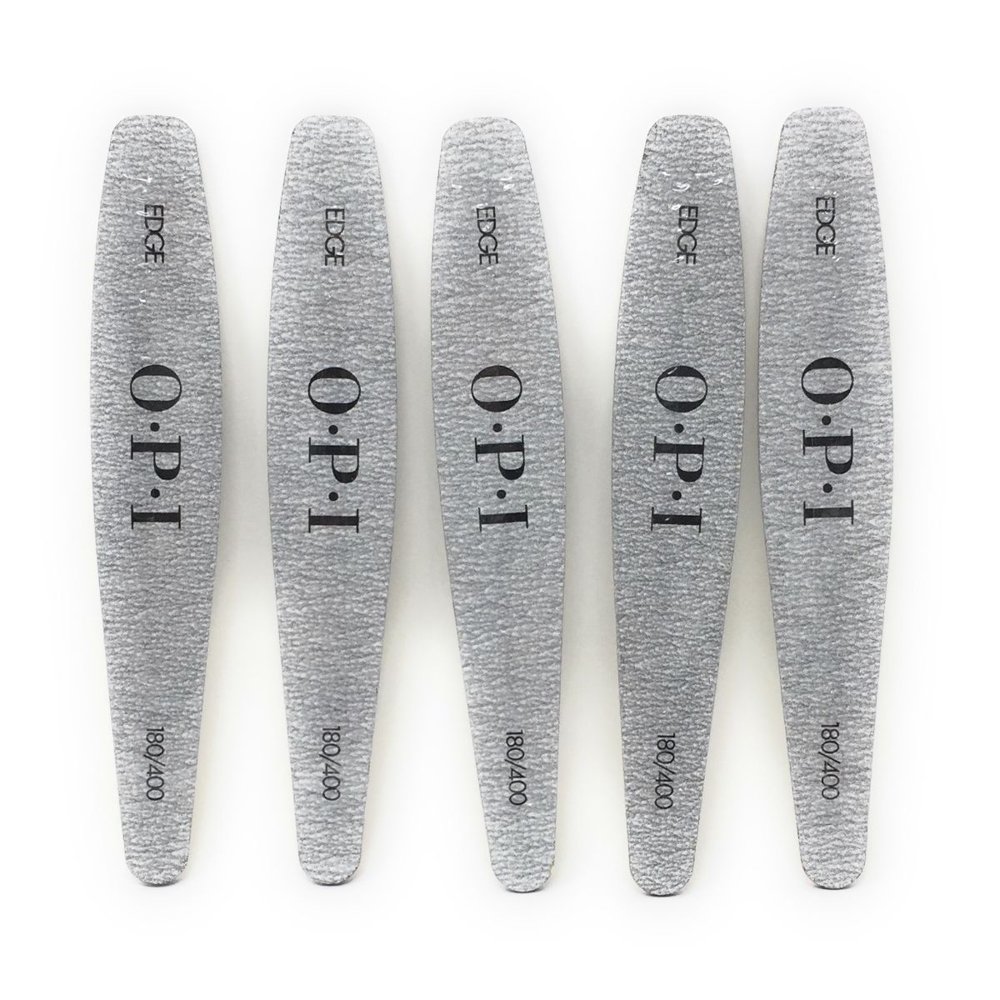 OPI Edge 180/400 Grit DualSided Nail File 5 pcs