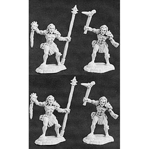 Reaper Miniatures Ghouls (4 Pcs) #06035 Dark Heaven Army Packs Unpainted Metal