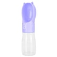 thumbnail image 4 of Botella de agua para perros, a prueba de fugas, apta para lavavajillas, portátil, para gatos, cachorros y conejos, 380 ml, color morado S, 4 of 14