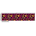 thumbnail image 2 of Acorn Fabric by the Yard, Pigs and Acorns in Cartoon Style Autumn Themed Illustration, Upholstery Fabric for Dining Chairs Home Decor Accents, 10 Yards, Purple Multicolor by Ambesonne, 2 of 4