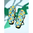 thumbnail image 5 of 2023 New Arrival Women's Super Lightweight Abrasion-resistant Anti-slip Lemon Fruit Pattern Flip-flops, Fresh & Fashionable For Home, Daily, Holiday,, 5 of 5