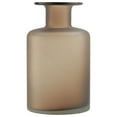 thumbnail image 2 of Northlight 9.75" Hand Blown Glass Vase with Sandblasted Finish - Brown, 2 of 2