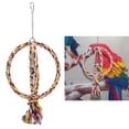 thumbnail image 4 of Swing Toy, Twistable Multipurpose Pet Bird Swing Toy With Bells For Bird Cage For Birds For Home For Parrots, 4 of 8