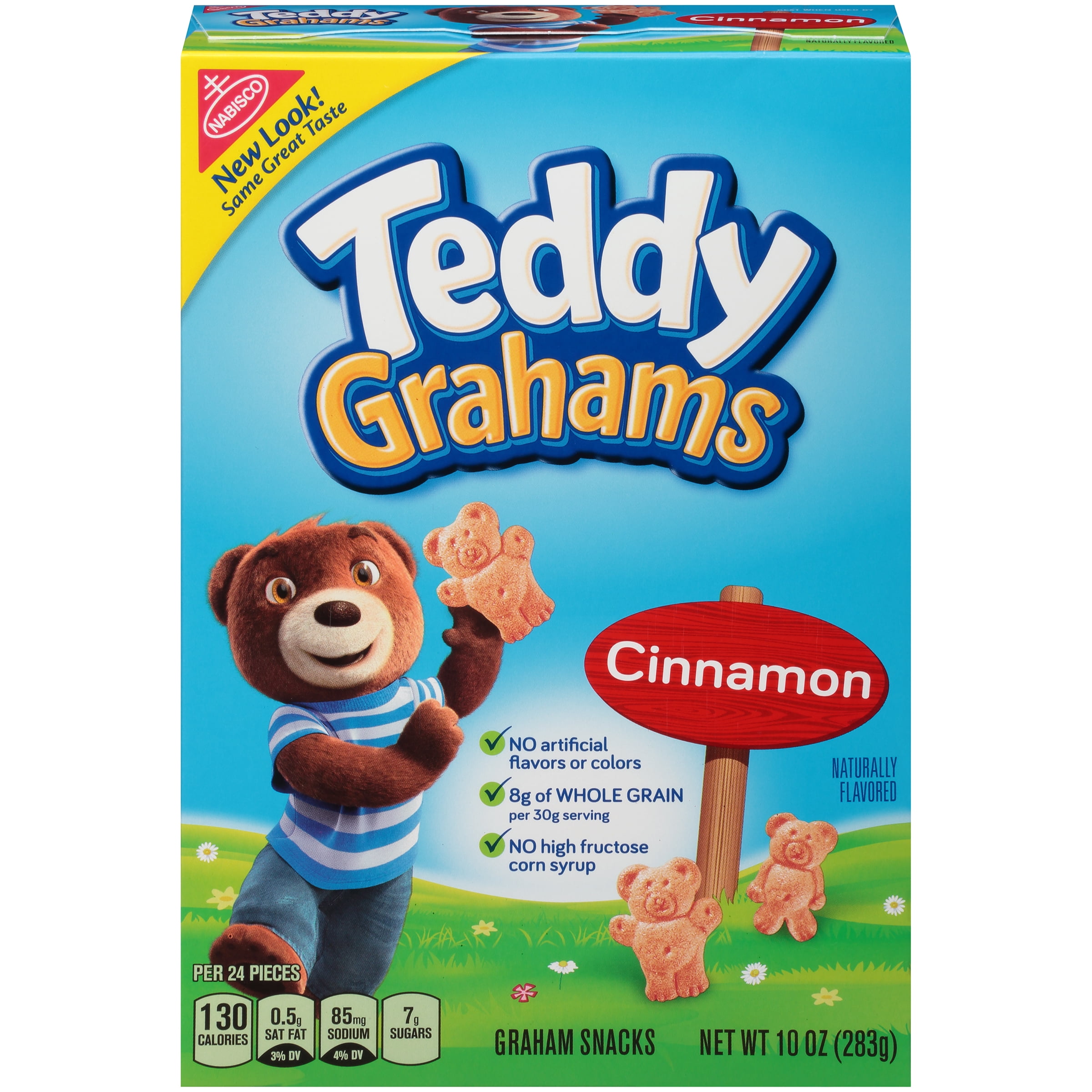 Teddy Grahams Snacks, Cinnamon, 10 oz