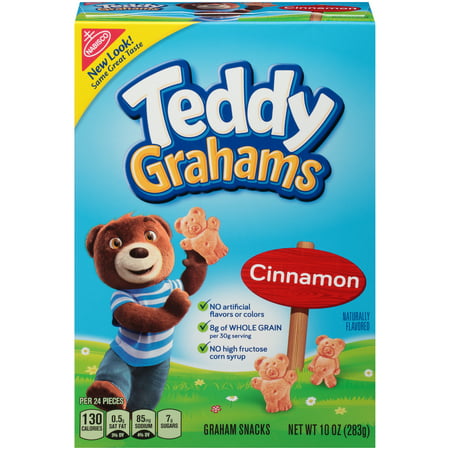 Nabisco Teddy Cinnamon Graham Snacks, 10 Oz.