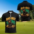 thumbnail image 4 of Aplkyhs Dachshund Matching Couple Sport Shirts Couple Golf Matching Outfits Machine Washable Mens Hawaiian Shirt Quarter Zip Mens Shirts Casual for Golf,Tennis,Running,Gym, 4 of 6