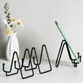 thumbnail image 4 of Kraoden 3 Pcs Display Easel Stand, Metal Storage Stand for Pictures, Books, Photo Frames, Decorative Plates, Artwork, and Commemorative Plaques, 4 of 8