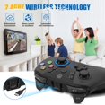 thumbnail image 6 of EasySMX Wireless Game Joystick Controller, 2.4G Wireless Gamepad Joystick PC, Dual Vibration, 8 Hours of Playing for PC/Android Phones, Tablets, TV Box (Wireless Game Controller), 6 of 9