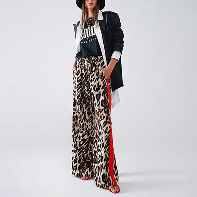 WILLBEST Pantalones Casuales para Mujer, Cómodos, Holgados y Cómodos, con Cintura Alta y Bolsillos para Uso Diario. Grande