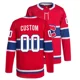 thumbnail image 3 of Jersey personalizado de hockey sobre hielo para hombre de Montreal # 20 Juraj Slafkovsky # 22 Cole Caufield # 14 Nick Suzuki # 31 Carey Price, 3 of 5