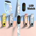 thumbnail image 2 of Banda electrónica LED Sanrio Kawaii, Hello Kitty, Cinnamoroll, Kuromi, pulsera inteligente, reloj multifunción de Anime para estudiantes, regalo de Navidad, 2 of 4