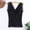 Black Bras for Women, variant on SMihono Fashion Built In Bra Padded Tank Tops for Women Sexy Lace Flower Top with Chest Pad Long V-Neck Sleeveless Camisole Black Free Size