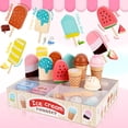 thumbnail image 4 of Juguetes para helados Melofaver de madera para niños de 3 a 5 años con acceso., 4 of 7