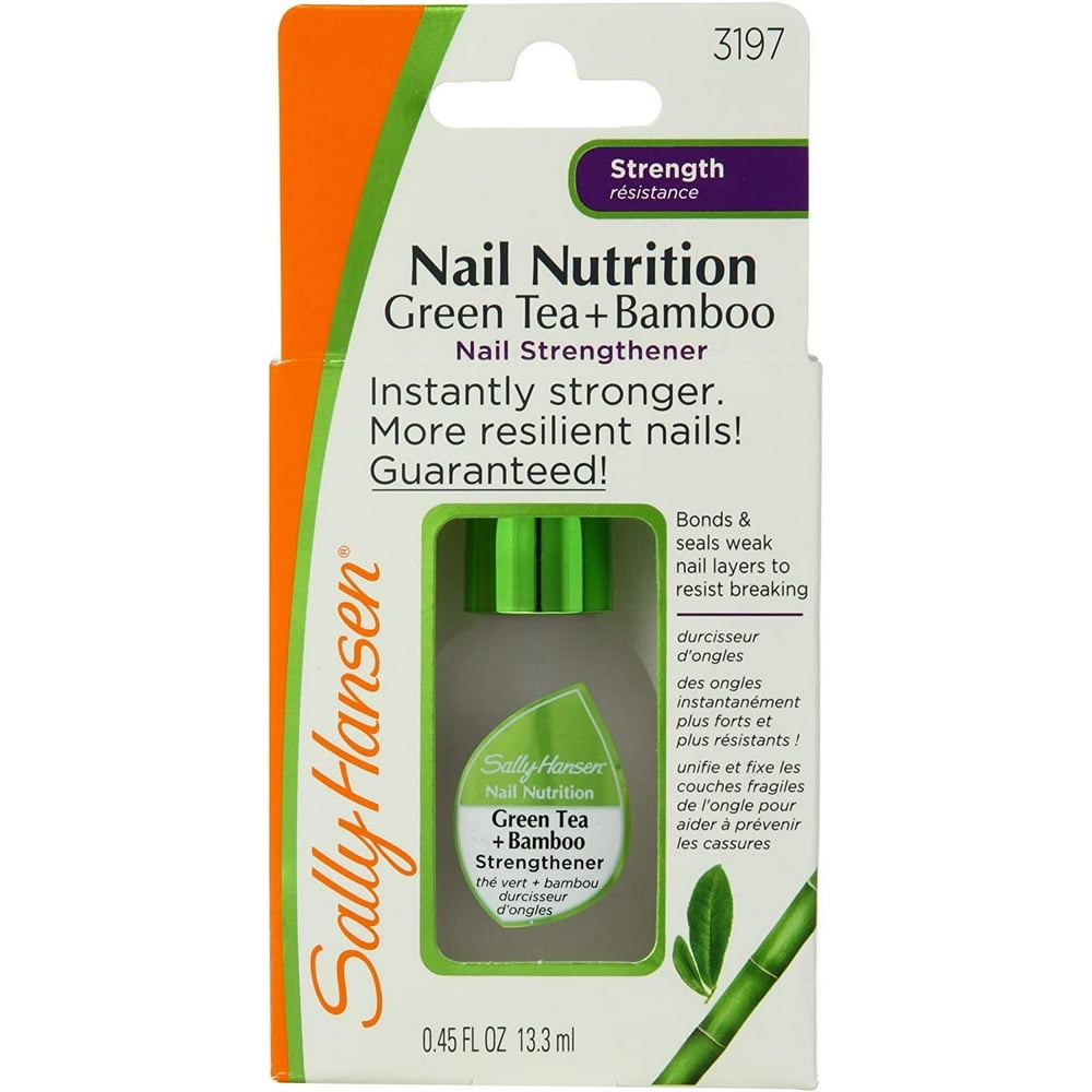 Sally Hansen Nail Nutrition Green Tea + Bamboo Nail Strengthener 0.45