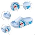 thumbnail image 4 of Rotm Slides for Kids Toddler Slides Slipper Unisex Child Boys Girls Slide Sandals for Kids Flip Flops Compfy Shower Slippers Beach Garden Shoes Blue,11.5, 4 of 7