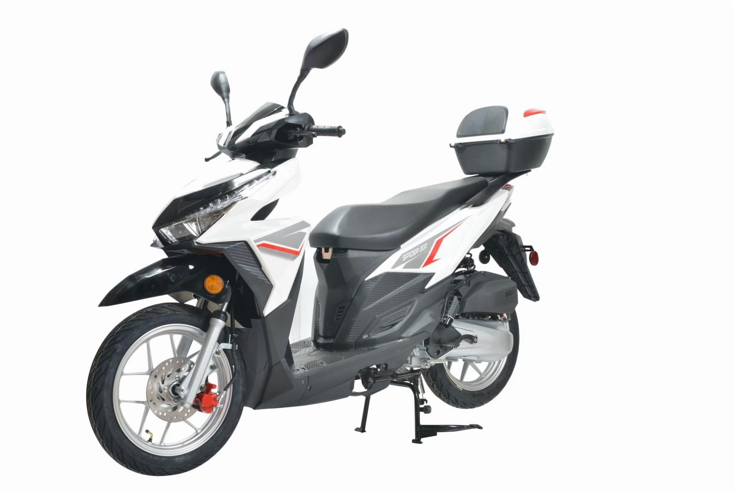 HHH Spider 200 Scooter EFI Fuel Injected Street Legal Scooter with