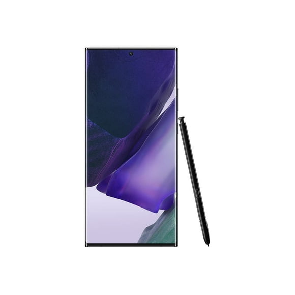 Samsung Galaxy Note20 Ultra 5G - 5G smartphone - RAM 12 GB / Internal Memory 128 GB - microSD slot - OLED display - 6.9" - 3088 x 1440 pixels (120 Hz) - 3x rear cameras 108 MP, 12 MP, 12 MP - front camera 10 MP - mystic black