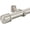Brushed Nickel, variant on 1 1/8 Inch Diameter Heavy Duty Telescoping Curtain Rods 36-72 Inches with Adjustable Aluminum Brackets and Solid End Caps, Brushed Nickel Finish