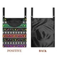 thumbnail image 7 of SEANATIVE Christmas Lights Clothespin Bag Space-Saving Laundry Hanging Storage Organizer Snowflake Clothes Pin Hanging Bag Clothes Pins for Clothesline Outdoor Decor, 7 of 7