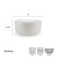 thumbnail image 2 of Pfaltzgraff Chateau Tazones De Almacenamiento 6 Pulgadas Crema, 2 of 5