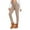 Khaki, variant on Women's Fashionable Casual Shaping Yoga Thermal Soft Sports Fitness Deer Velour Thermal High-Waisted Leggings for Warmth and Comfort,Army Green,L