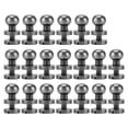 thumbnail image 4 of Monk Rivets Brass Round Head Stud Screws Nails Luggage Jewelry Hardware Accessories, 4 of 8