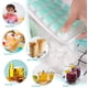 thumbnail image 4 of Bandejas pequeñas para cubitos de hielo con tapa, moldes de silicona para cubitos de hielo, paquete de 2 bandejas de hielo de fácil liberación, para hacer 72 cubitos de hielo BANYUO Hogar, 4 of 7