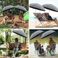 thumbnail image 2 of Parasol de Plage avec Pince, Parasols UPF50+ Réglables à 360 ° pour Chaise de Plage (Chaise Non Incluse), 2 of 10