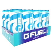 G FUEL Blue Ice Sugar Free Energy Drink, 16 fl oz, 12 Count