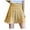 Yellow, variant on Mrat Peasant Skirt Fashion Women Pleated A-Line Skirt Solid High Waist Short Skirt Floral Maxi Skirts S-110 Gray XL