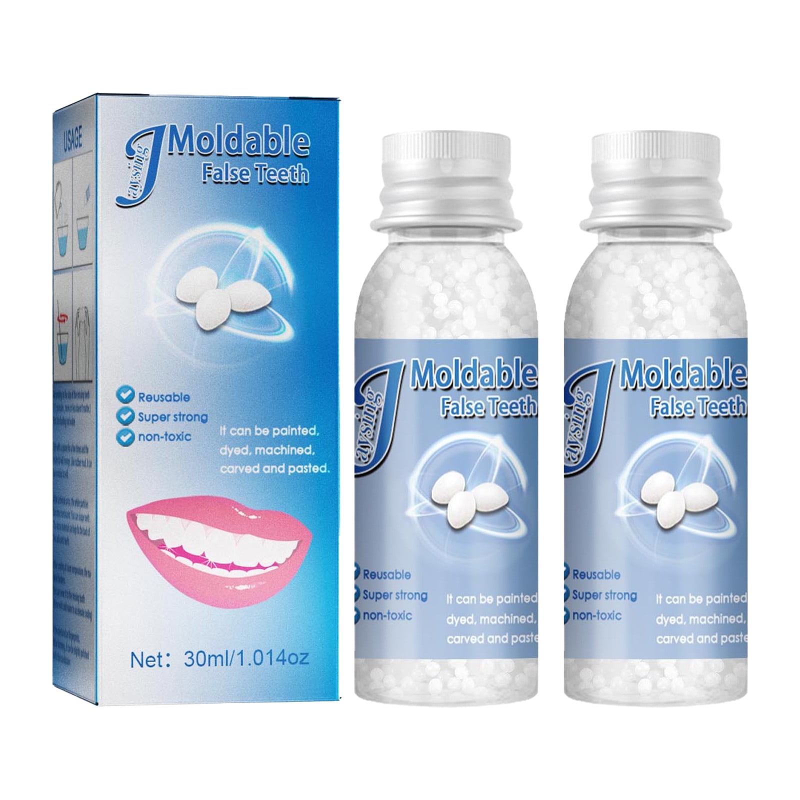 keusn teeth glue makeup dentures modified temporary filling teeth
