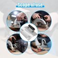 thumbnail image 4 of Tool Bag For Tile Cutting and Angle Grinder Support Stand Enhancing 45° Edge Precision with Durable Metal Construction for Stable Setup and Seamless Tile Work, 4 of 6