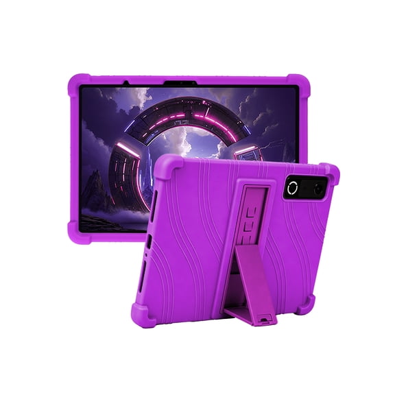 HYRACPO Silicone Case for Lenovo Legion Y900 11 inch, Soft Flexible Shockproof Protective Tablet Cover, Anti-Scratch & Lightweight Slim Design-Purple