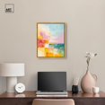 thumbnail image 3 of Hued Vista Canvas Bright Abstracts by Art Remedy, Gold Frame, 16 x 20, 3 of 7
