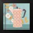 thumbnail image 2 of Vess, June Erica 20x20 Black Modern Framed Museum Art Print Titled - Whimsical Kitchen I, 2 of 5