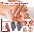 thumbnail image 2 of Guantes de compresión para manos, túnel carpiano reumatoide, para mujeres y hombres; guantes antideslizantes con puntos adhesivos para el trabajo, 2 of 8